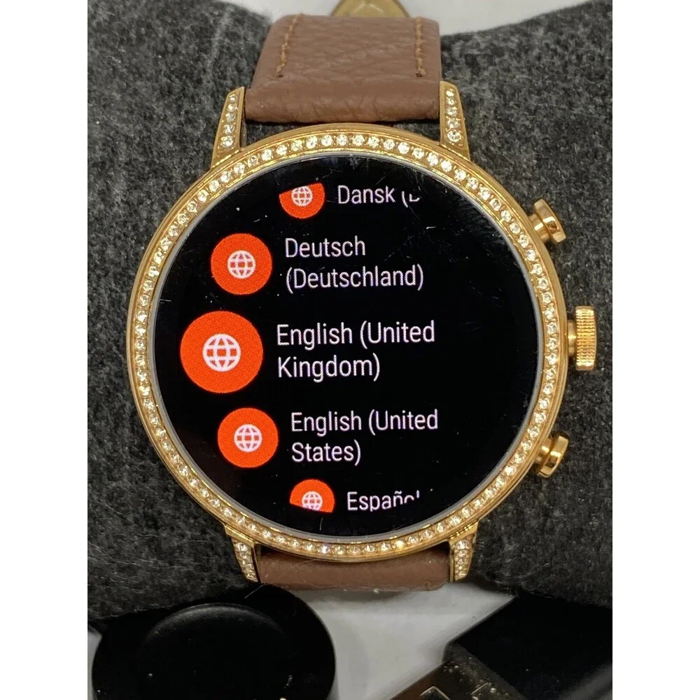 Fossil Gen 4 Authentic Digital Dial Smart Watch Custom Band FTW6011 LT429